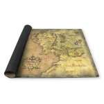 TAPIS PLAN DE LA TERRE DU MILIEU 60X60CM NEOPRENE