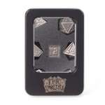 LOT 7 DES METAL 16MM (BOITE METAL) - HAMMER SILVER