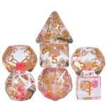 LOT DE 7 DES RESINE GAMME INSERT PRINTEMPS