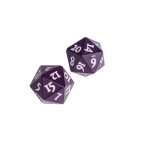 SET 2 D20 MIDNIGHT PLUM VIVID HEAVY METAL