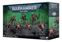LANCE DE MEUTE ECUMANTE - BATTLEFORCE DE CHEVALIERS DU CHAOS