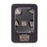 LOT 7 DES METAL 16MM (BOITE METAL) - ELECTROPLATED NICKEL