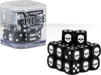 CUBE DE DES NOIR CITADEL