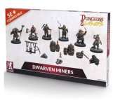DWARVEN MINERS - DUNGEONS & LASERS - FIGURINES
