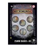 NECROMUNDA 25MM BASES (10)