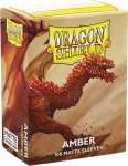 100P DRAGON SHIELD AMBER MATTE 