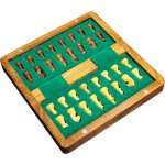 JEU D'ECHEC COFFRET PATINE MAGNETIQUE 17CM