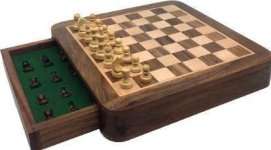 COFFRET ECHECS 25CM TIROIR MAG
