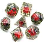 LOT DE 7 DES RESINE GAMME INSERT COCCINELLE