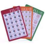Z-CUBE CFOP CARD PVC