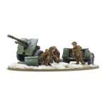  25-PDR LIGHT HOWITZER WITH BRITISH INFANTRY (WINTER) CREW