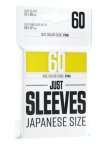 60P JUST SLEEVES YELLOW- JAPANESE SIZE