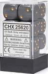12D6 16MM GRIS FONCE/CUIVRE
