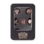 LOT 7 DES METAL 14MM (BOITE METAL) - GLAZED BRONZE