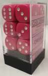 12D6 16MM ROSE/BLANC