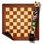 TAPIS ECHECS NEOPRENE 50CM (VISUEL BOIS)