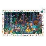 PUZZLE OBSERVATION 100P "LA FORET ENCHANTE" (DJECO)