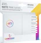 100P SLEEVES MAT PRIME BLANC