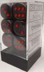 12D6 VELVET NOIR/ROUGE