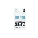 JUST SLEEVES - JAPANESE SIZE CLEAR (60 SLEEVES)