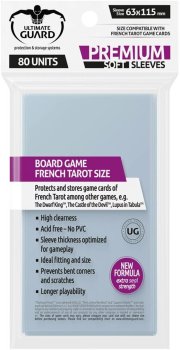 80P SOFT SLEEVES Tarot francais (61x112)