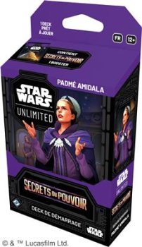 DECK PADME AMIDALA - SECRETS du POUVOIR SW UNLIMITED