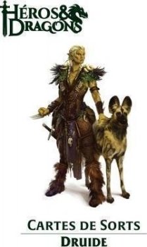 HEROS & DRAGONS - CARTES DE SORTS DRUIDE
