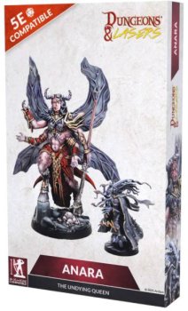 ANARA THE UNDYING QUEEN - Dungeons & Lasers - Figurines