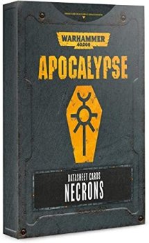 DATASHEETS NECRONS (APOCALYPSE VO)