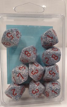 SET DE 10D10 SPECKLED AIR