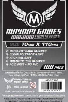 100 PROTEGES CARTES 70X110