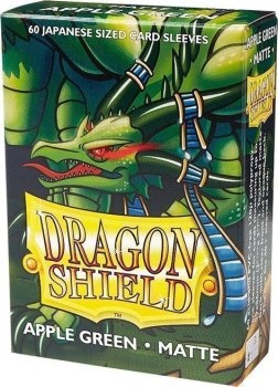 PROTEGE CARTES SMALL DS MATTE APPLE GREEN POUR 60 CARTES