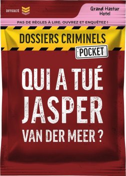 QUI A TUE JASPER VAN DER MEER - DOSSIER CRIMINEL POCKET 3