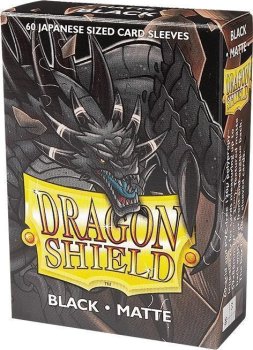 PROTEGE CARTES SMALL DS MATTE NOIR POUR 60 CARTES