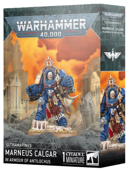 ULTRAMARINES MARNEUS CALGAR EN ARMURE D’ANTILOCHUS