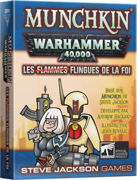 LES FLINGUES DE LA FOI - EXT. MUNCHKIN W40K