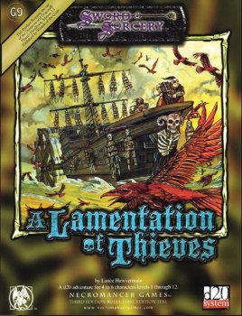 A LAMENTATION OF THIEVES - SWORD & SORCERY RPG