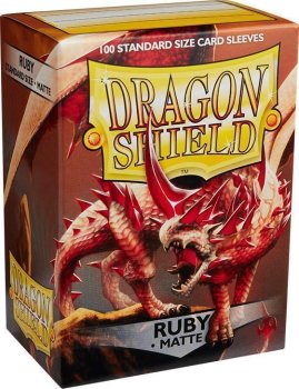 DRAGON SHIELD MATTE RUBY (100)