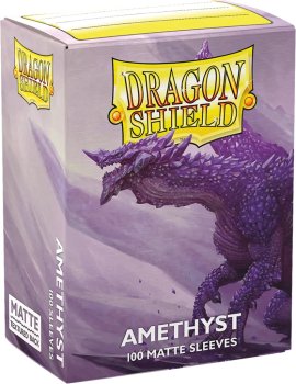100P DRAGON SHIELD AMETHYST MAT