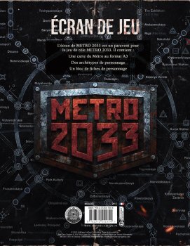 METRO 2033 - ECRAN DE JEU