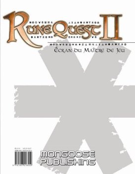RUNEQUEST V2 - ECRAN DU MAITRE DU JEU 