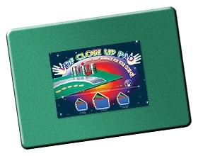 TAPIS VDF VERT GRAND 58X40CM