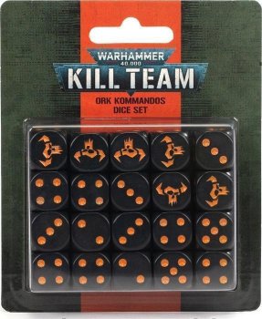 ORK KOMMANDOS DICE SET KILL TEAM