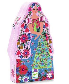 36P LA PRINCESSE ET SON PAON