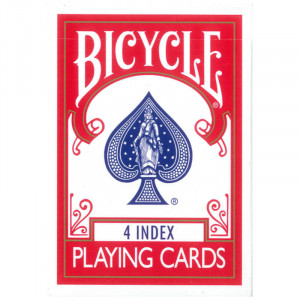 54 CARTES BICYCLE 4 INDEX ROUG