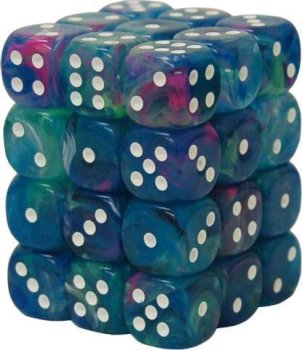 36D6 12mm - BLEU NENUPHAR/BLANC
