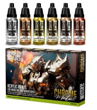 Set de Peinture - Chrome GREENTUFFWORLD