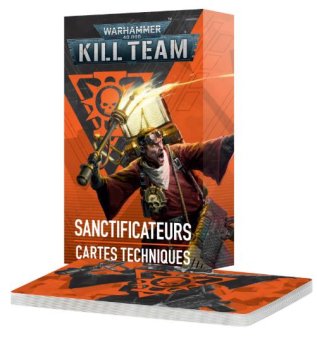 Kill Team : Sanctificateurs – Cartes Techniques