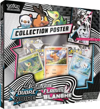 Coffret Poster Foudre Noire & Flamme Blanche Pokemon