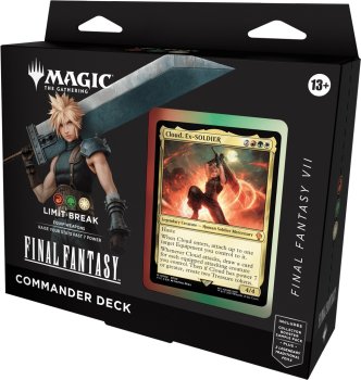 DECK COMMANDER FINAL FANTASY 7 MAGIC TG (ANGLAIS)